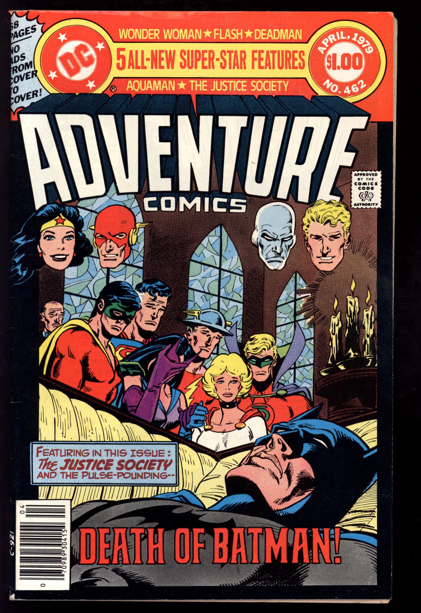 ADVENTURE COMICS Front Cover