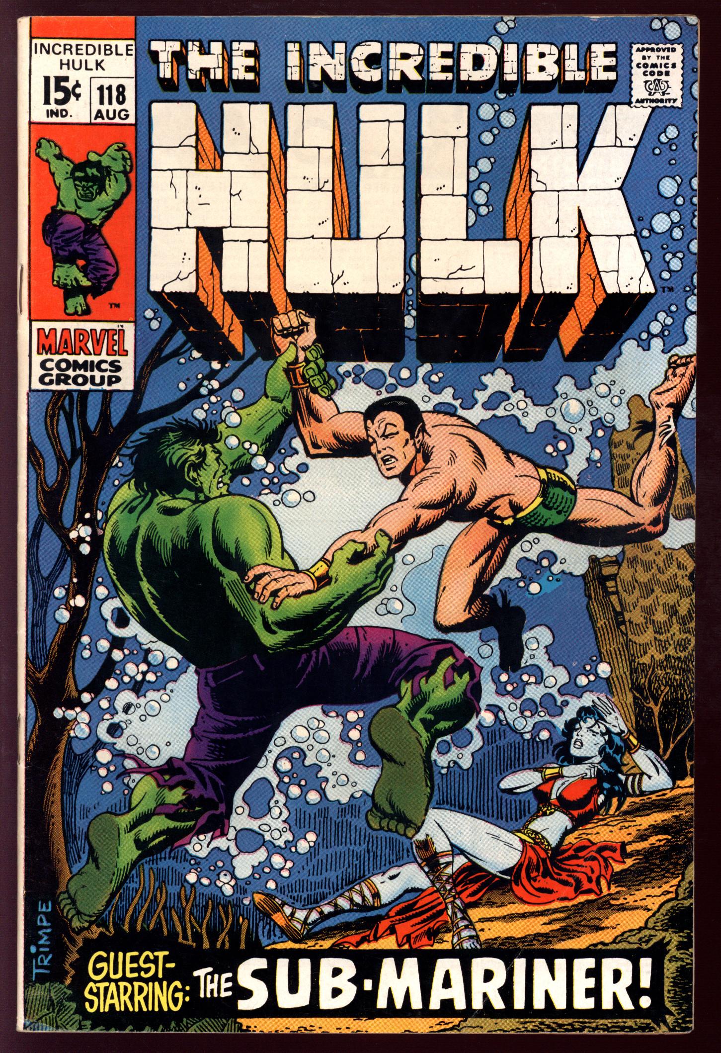 INCREDIBLE HULK Front Cover