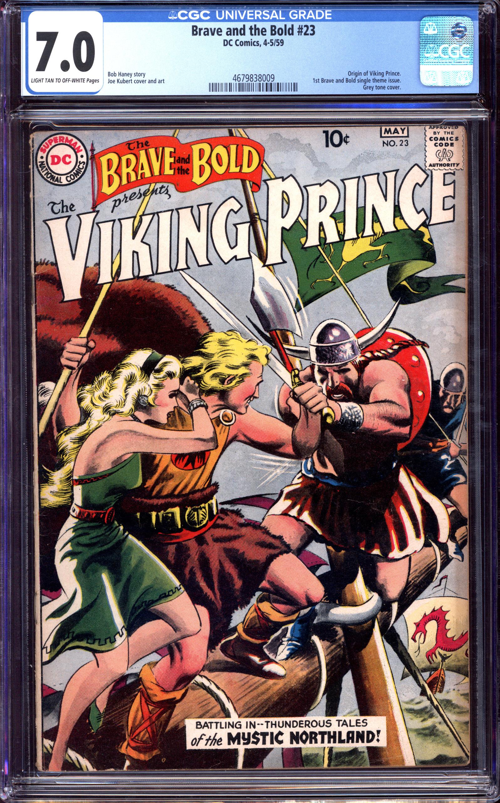 BRAVE AND THE BOLD Front Cover
