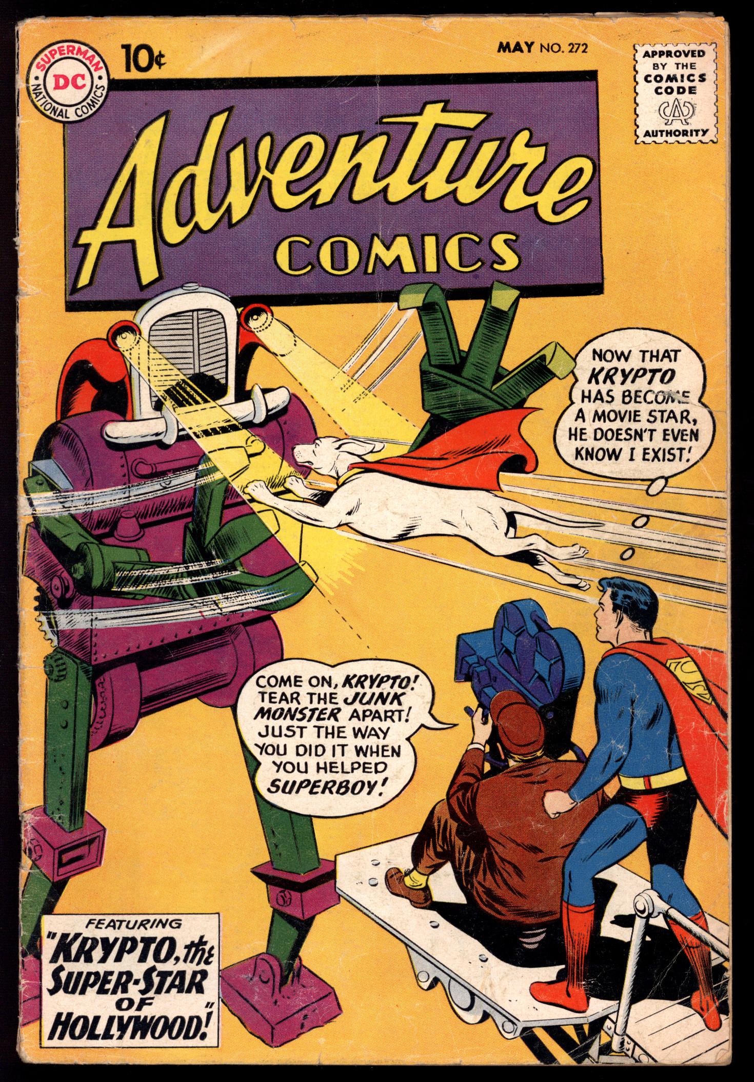 ADVENTURE COMICS Front Cover