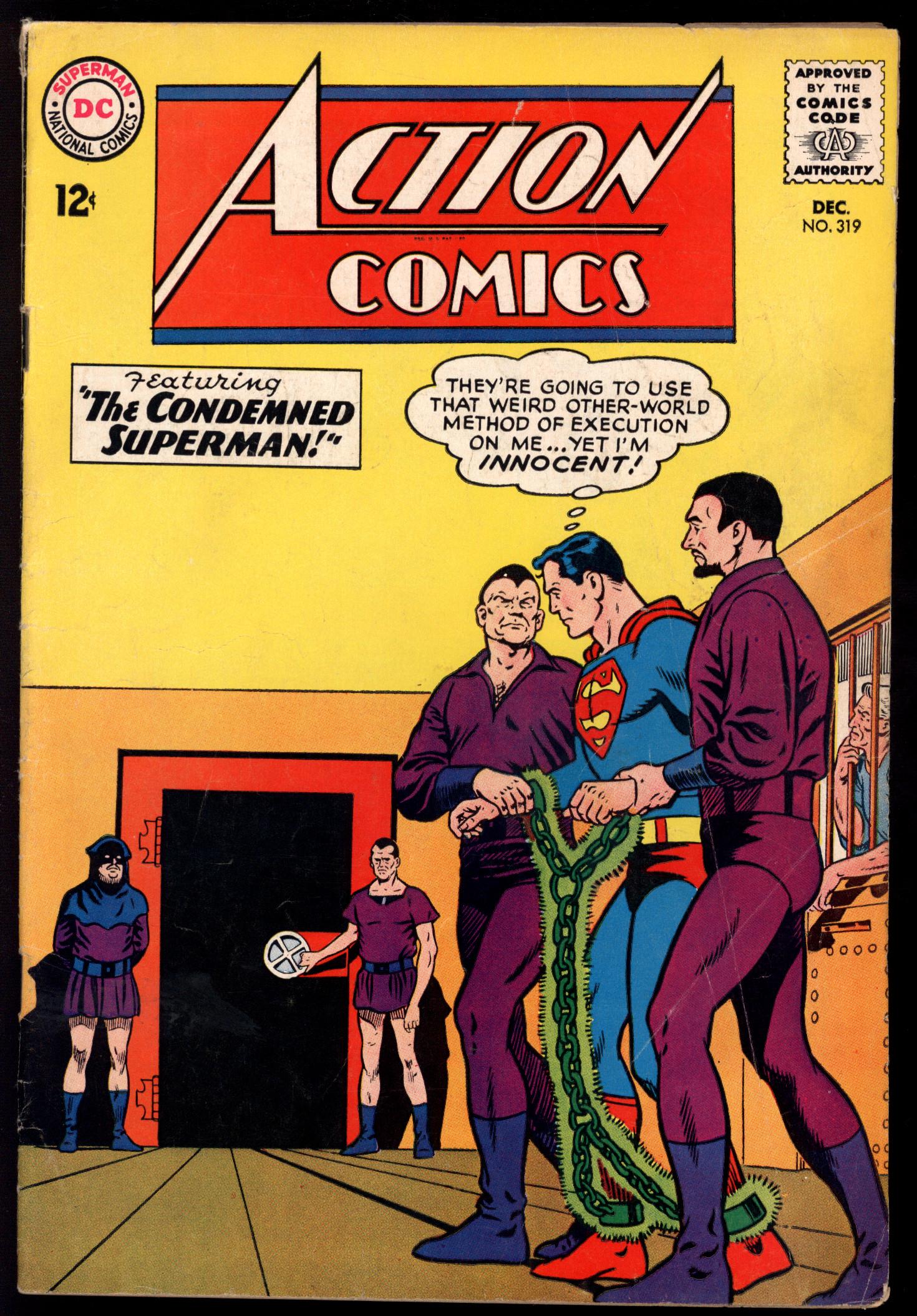 ACTION COMICS Front Cover
