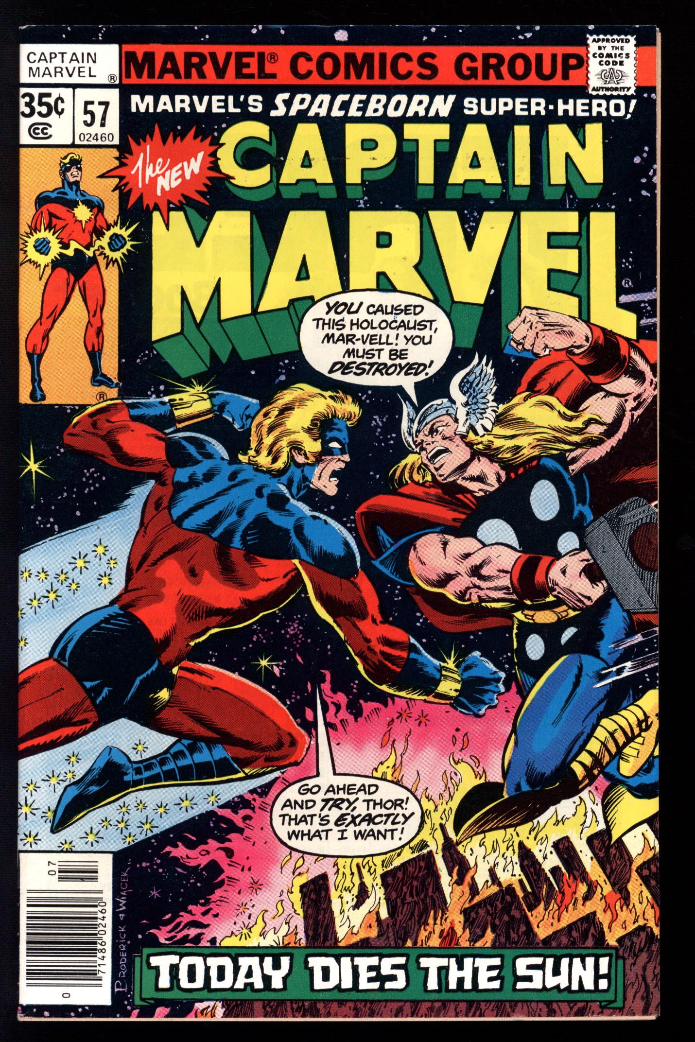 CAPTAIN MARVEL Front Cover