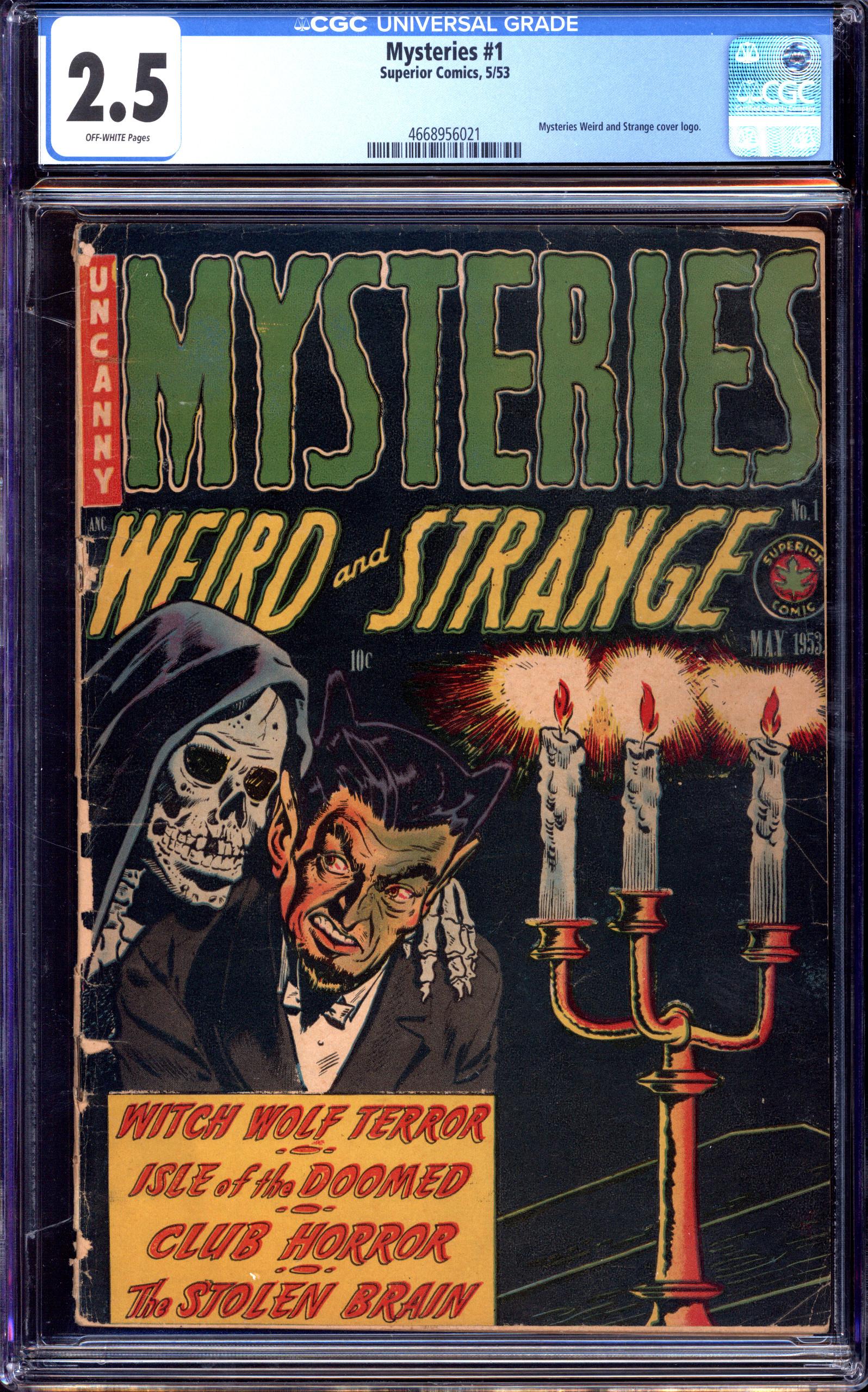 MYSTERIES Front Cover