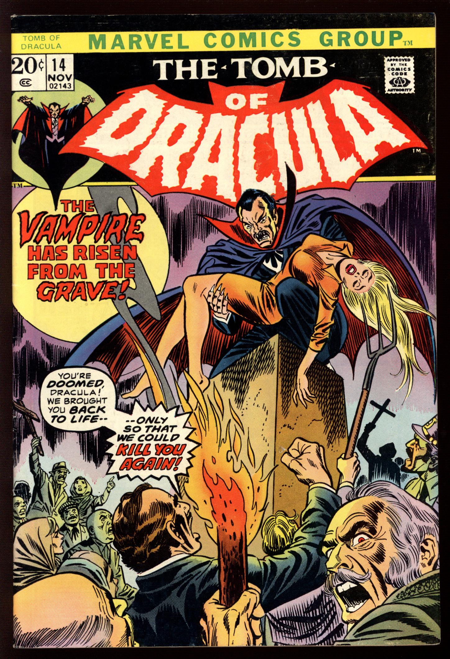 TOMB OF DRACULA Front Cover