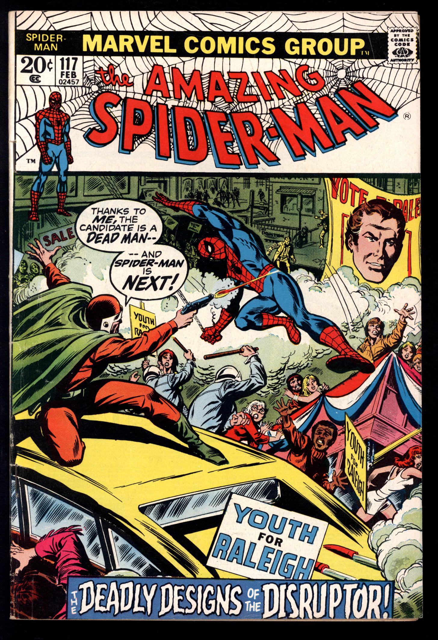 AMAZING SPIDER-MAN Front Cover