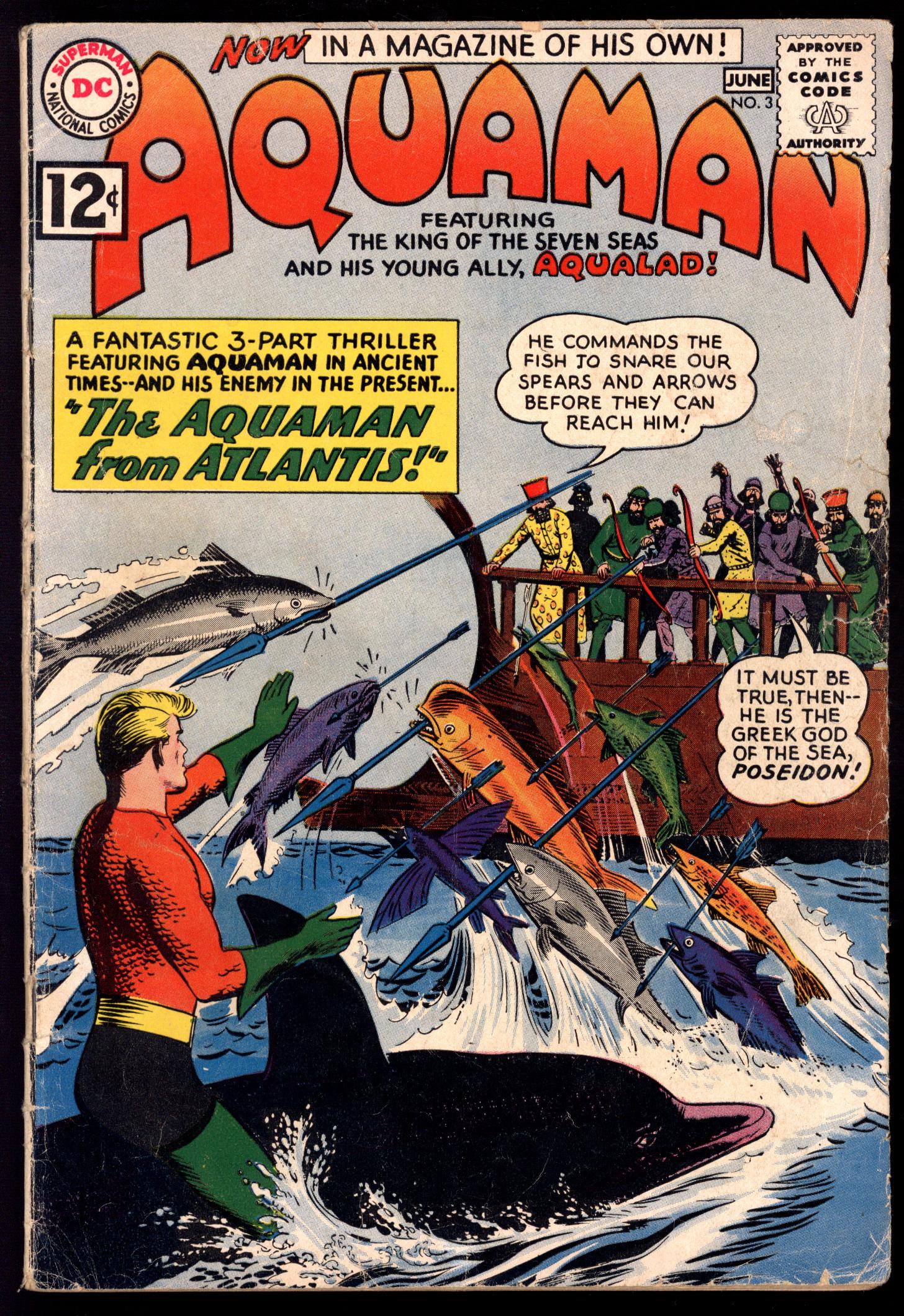 AQUAMAN Front Cover