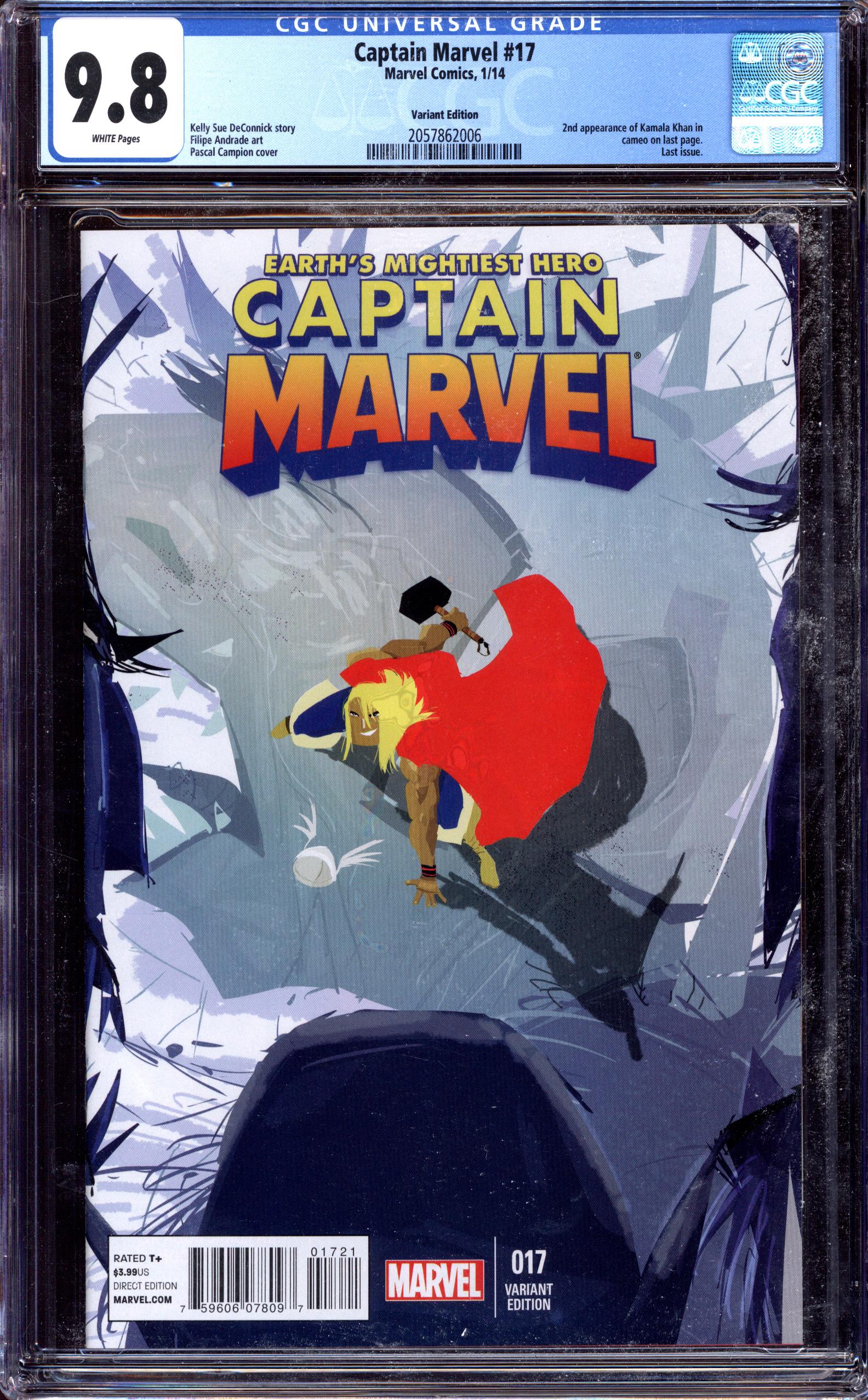CAPTAIN MARVEL Front Cover
