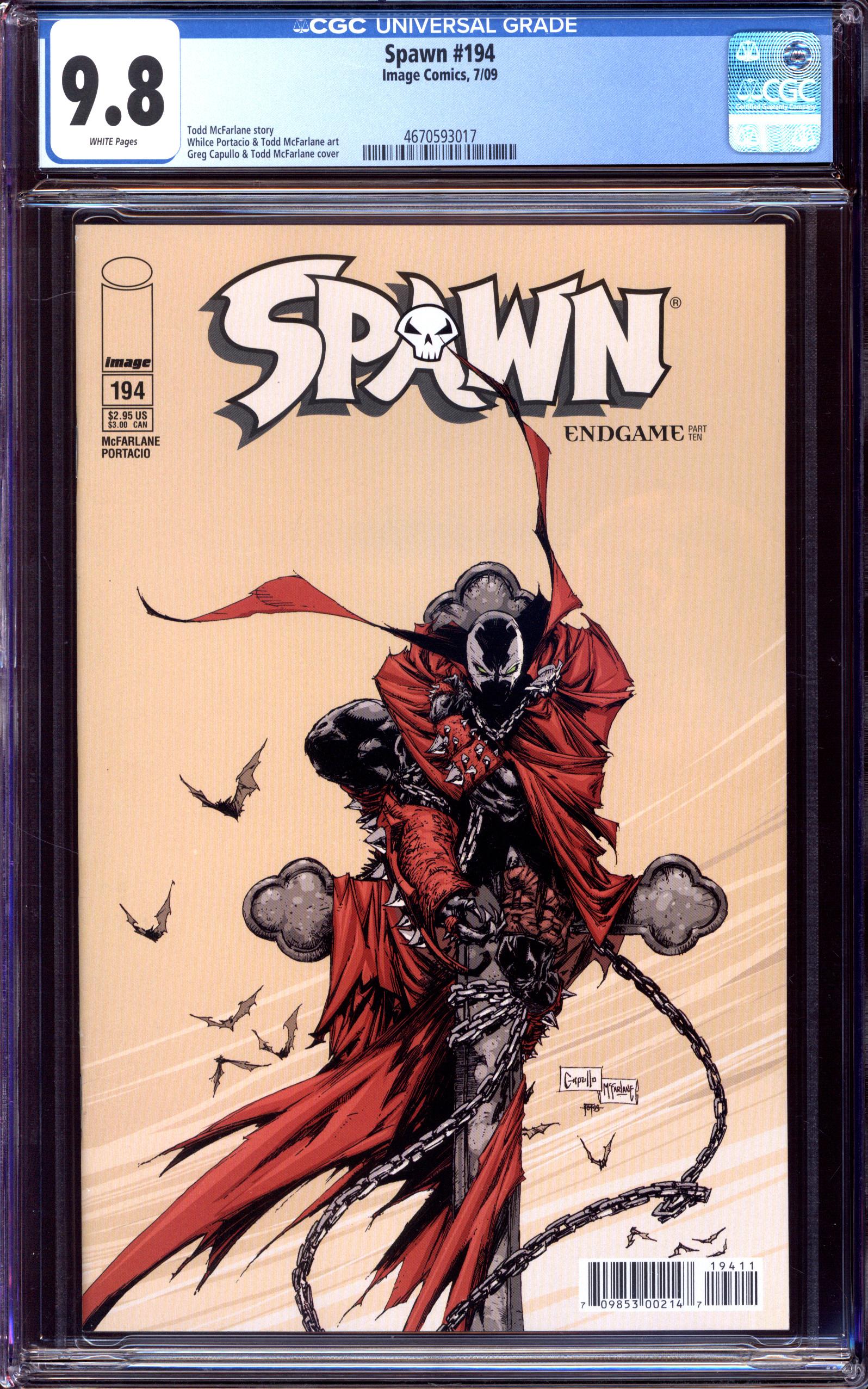 SPAWN Front Cover
