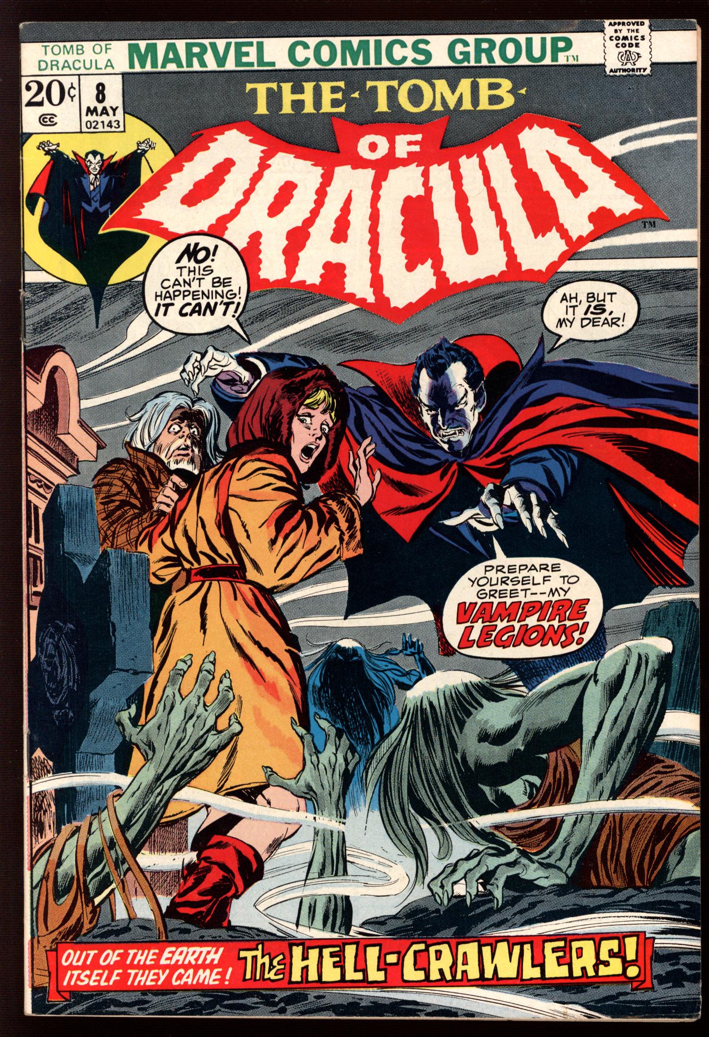 TOMB OF DRACULA Front Cover