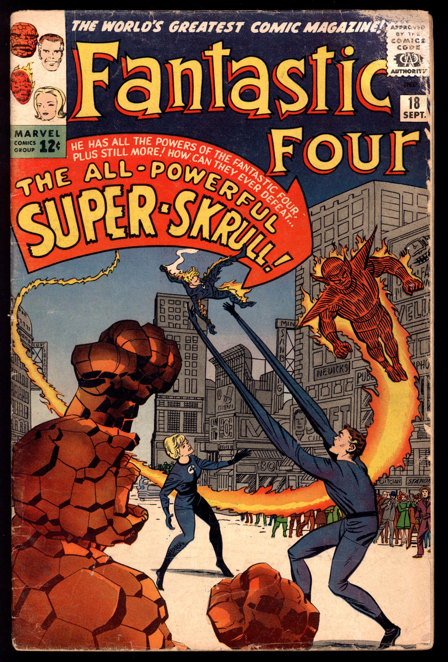 FANTASTIC FOUR Front Cover