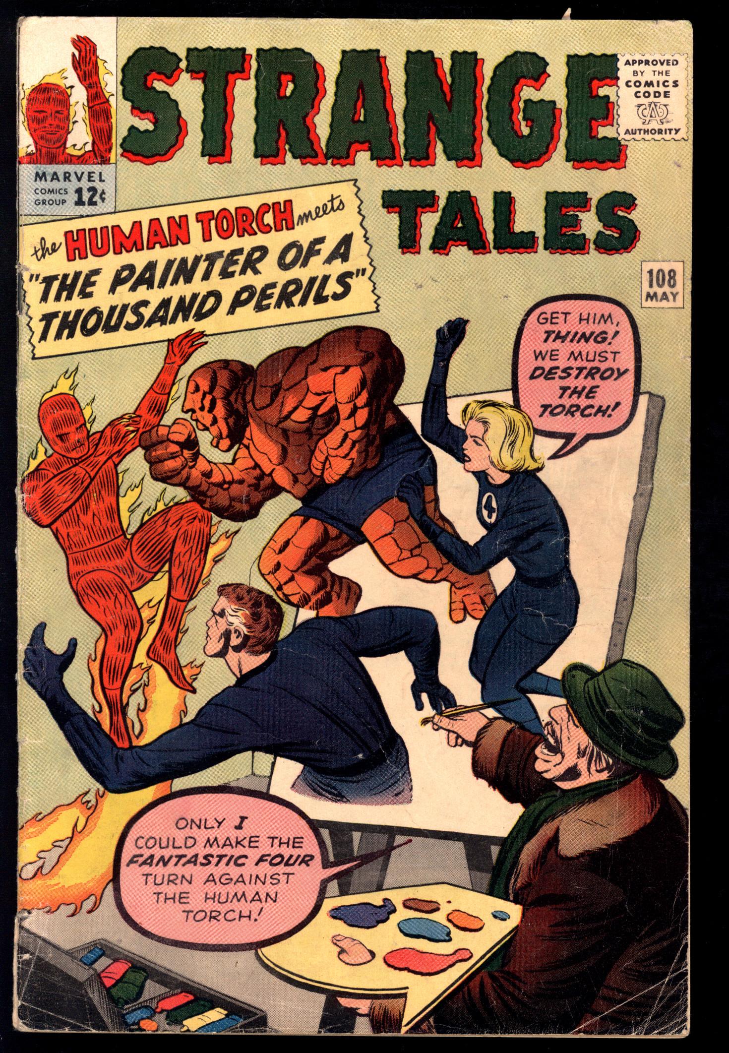 STRANGE TALES Front Cover