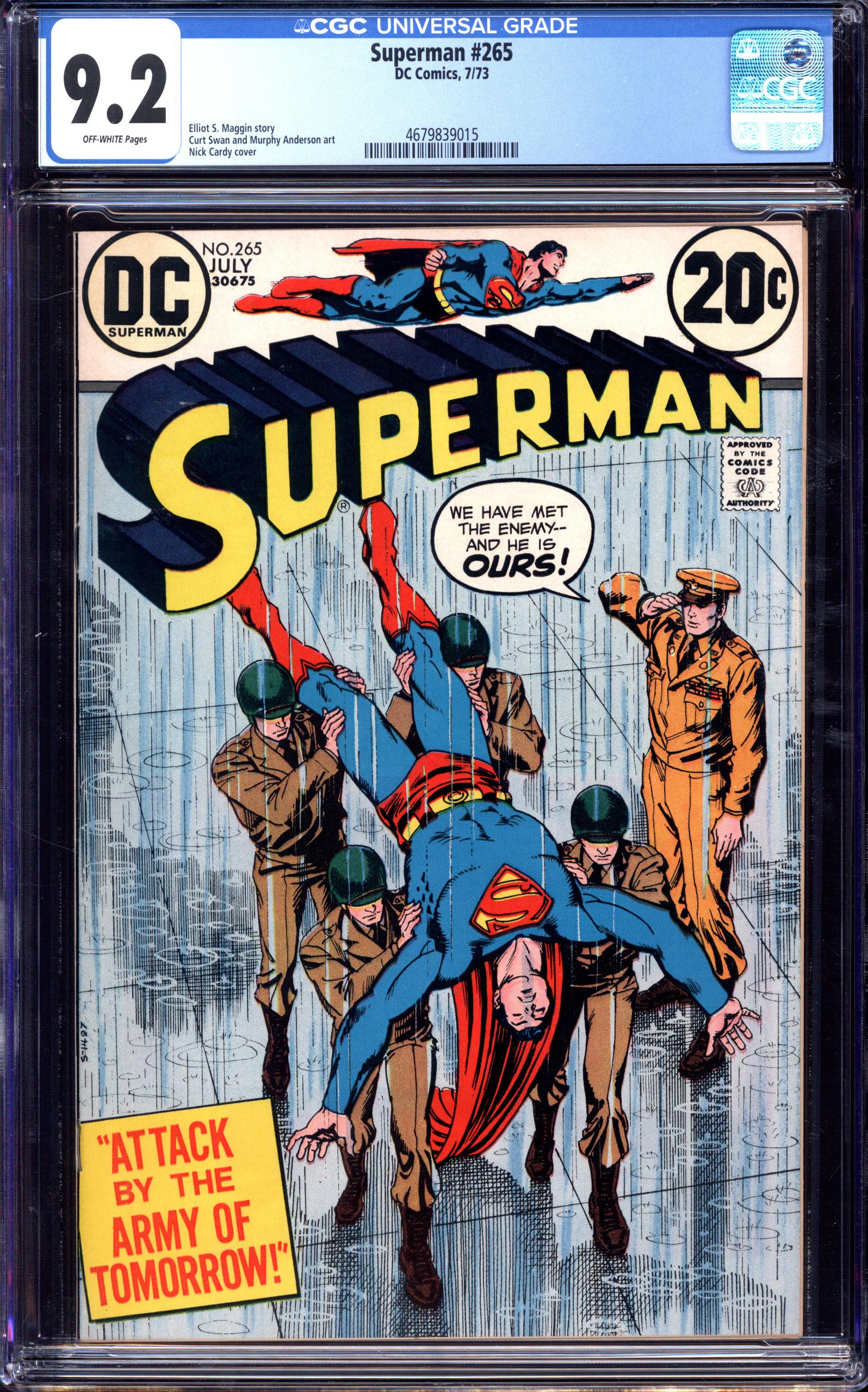 SUPERMAN Front Cover