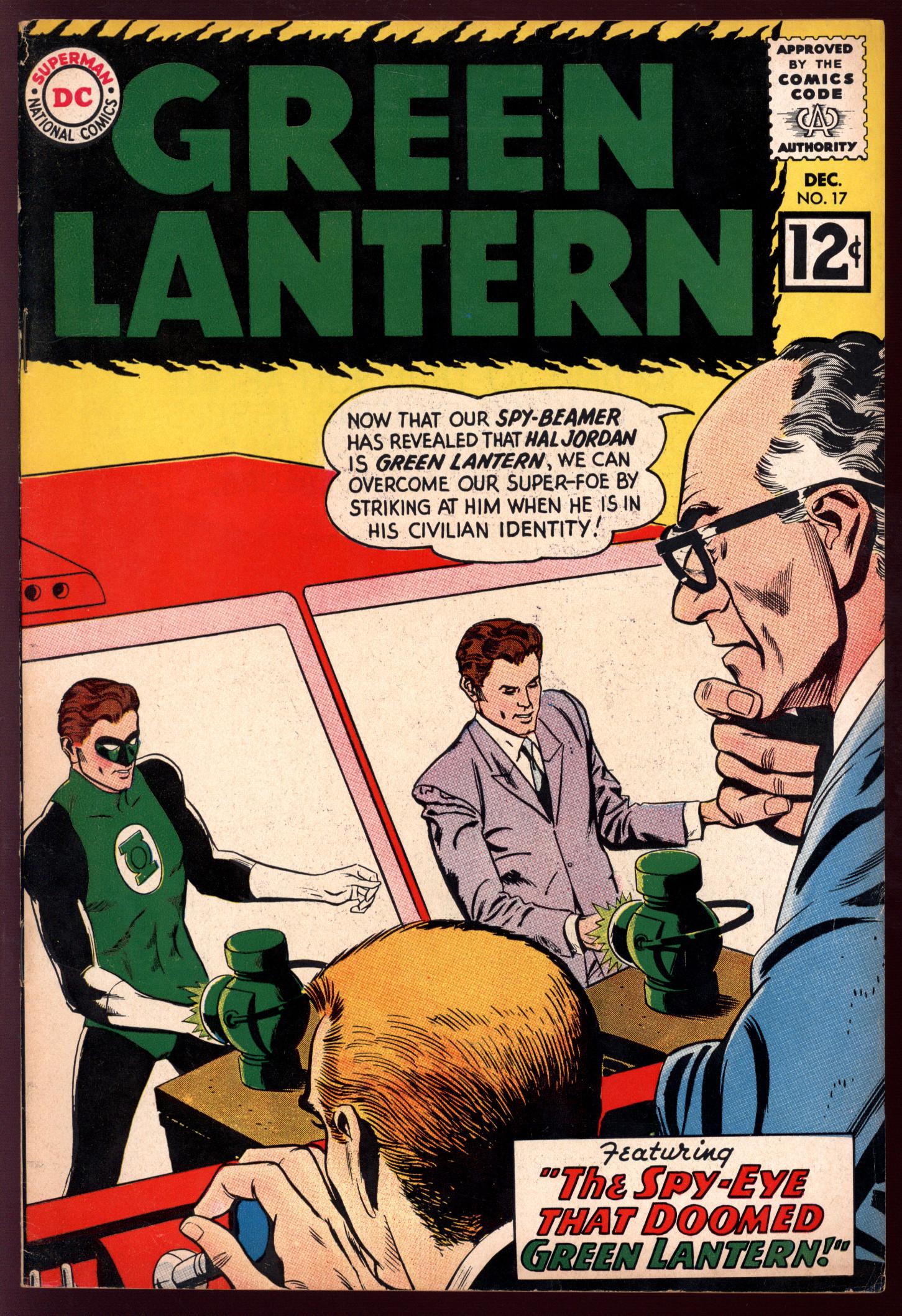GREEN LANTERN Front Cover