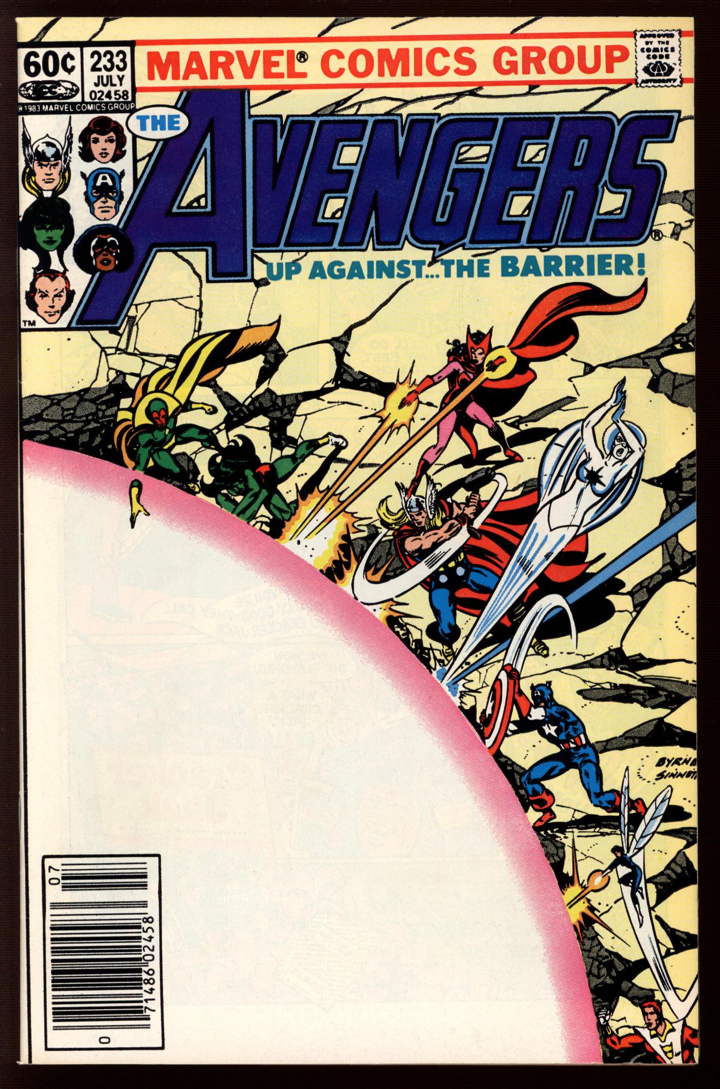 AVENGERS Front Cover