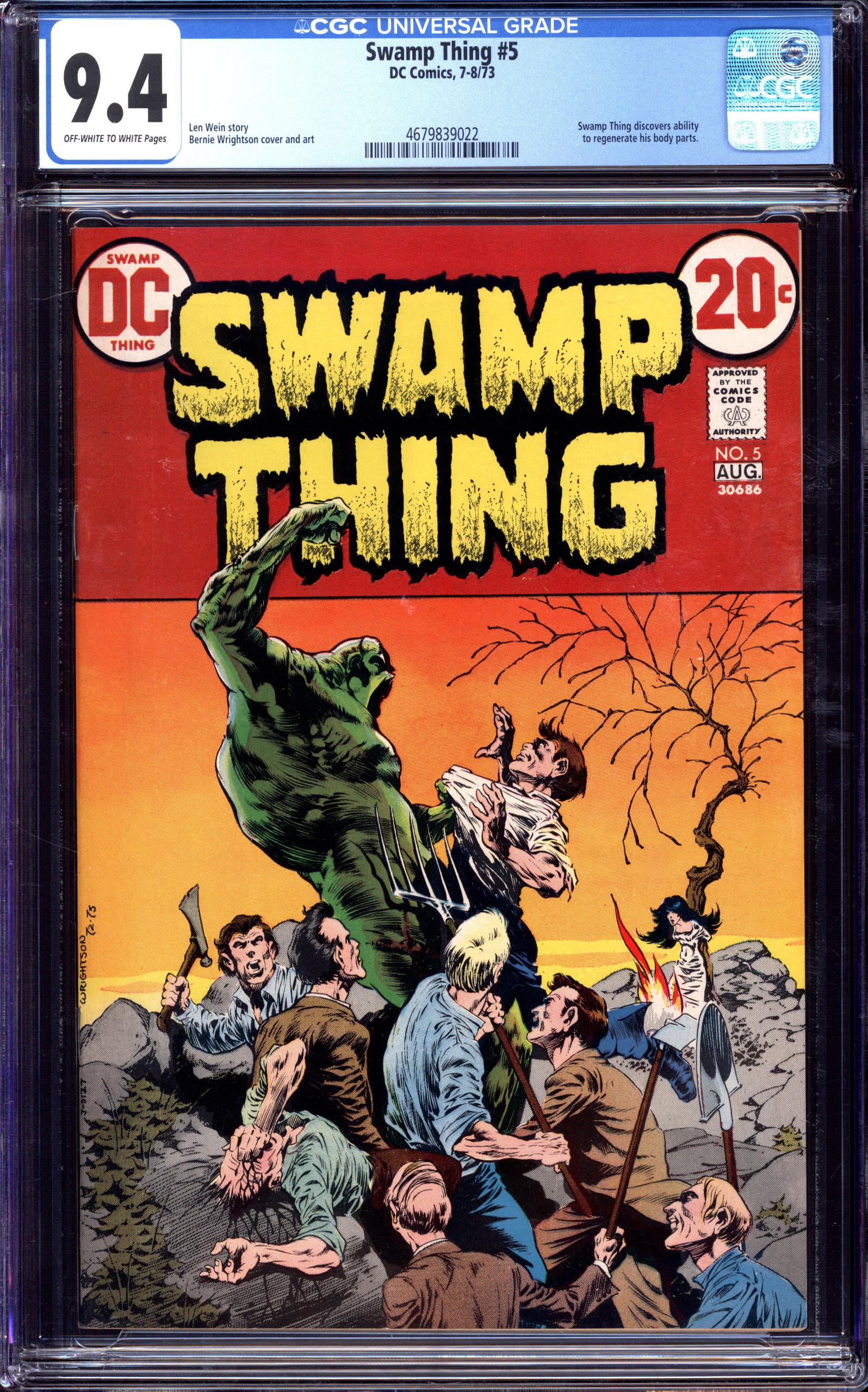 SWAMP THING Front Cover