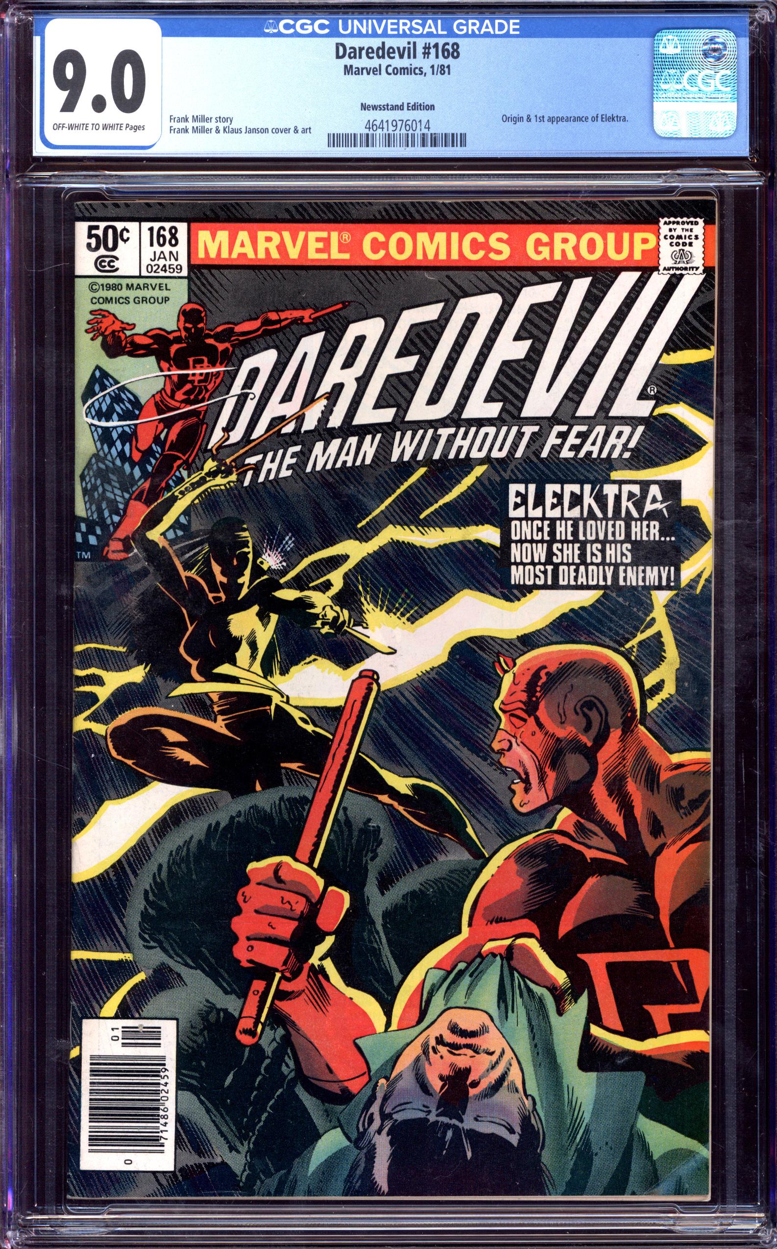DAREDEVIL Front Cover