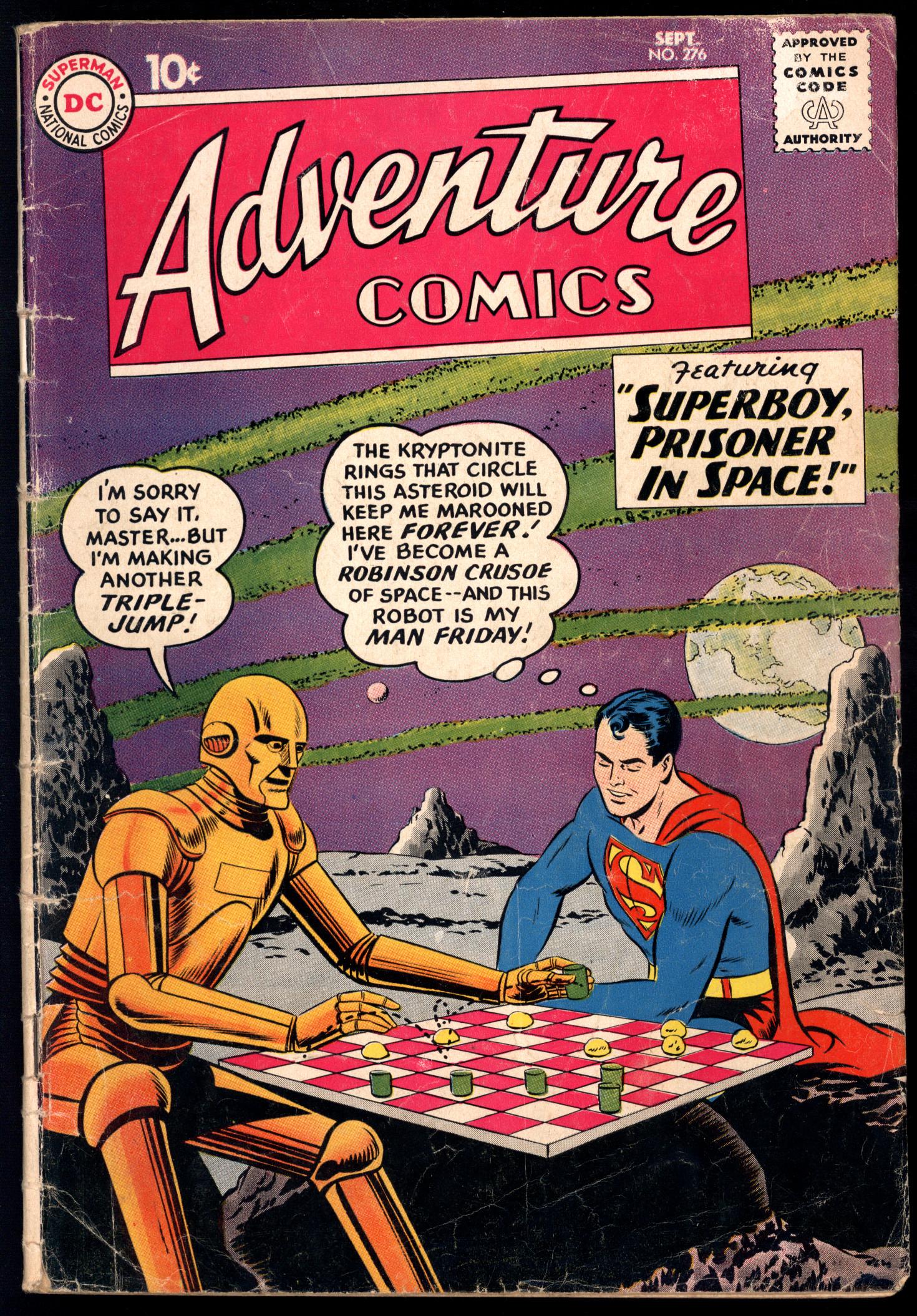 ADVENTURE COMICS Front Cover