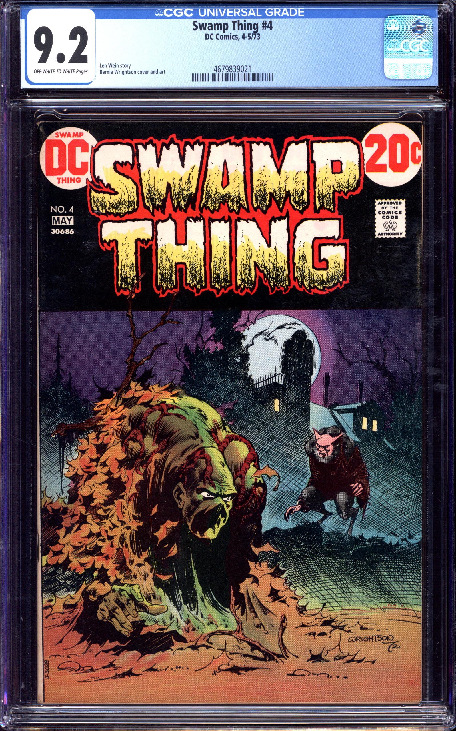 SWAMP THING Front Cover