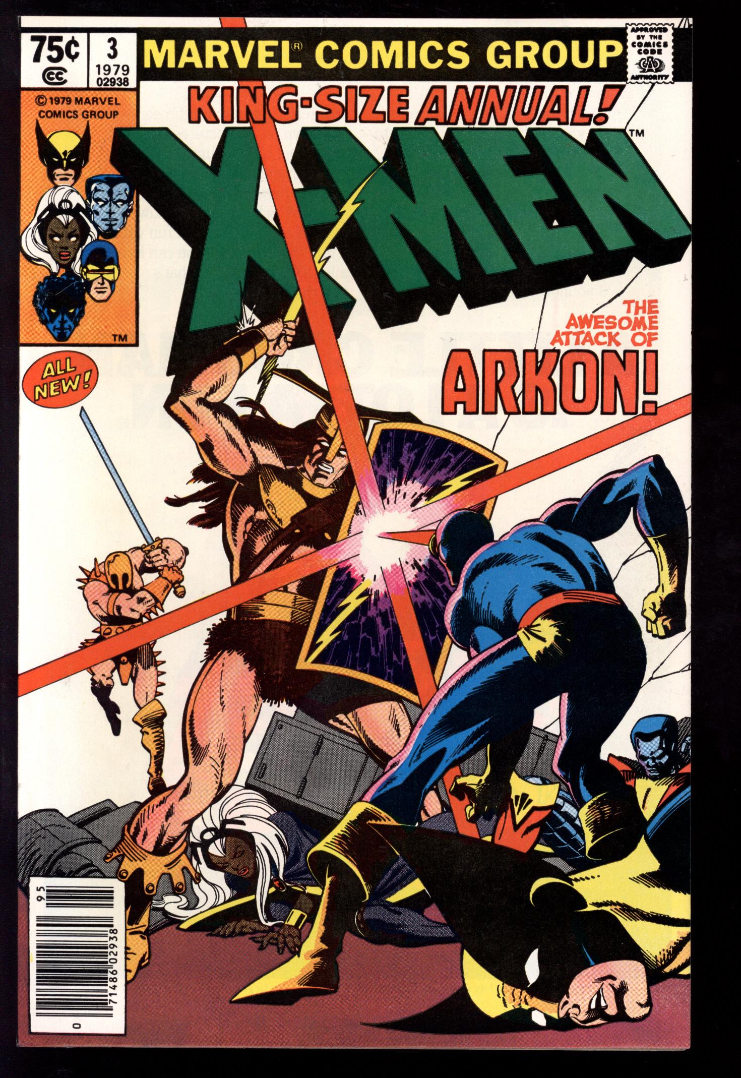 X-MEN ANNUAL Front Cover