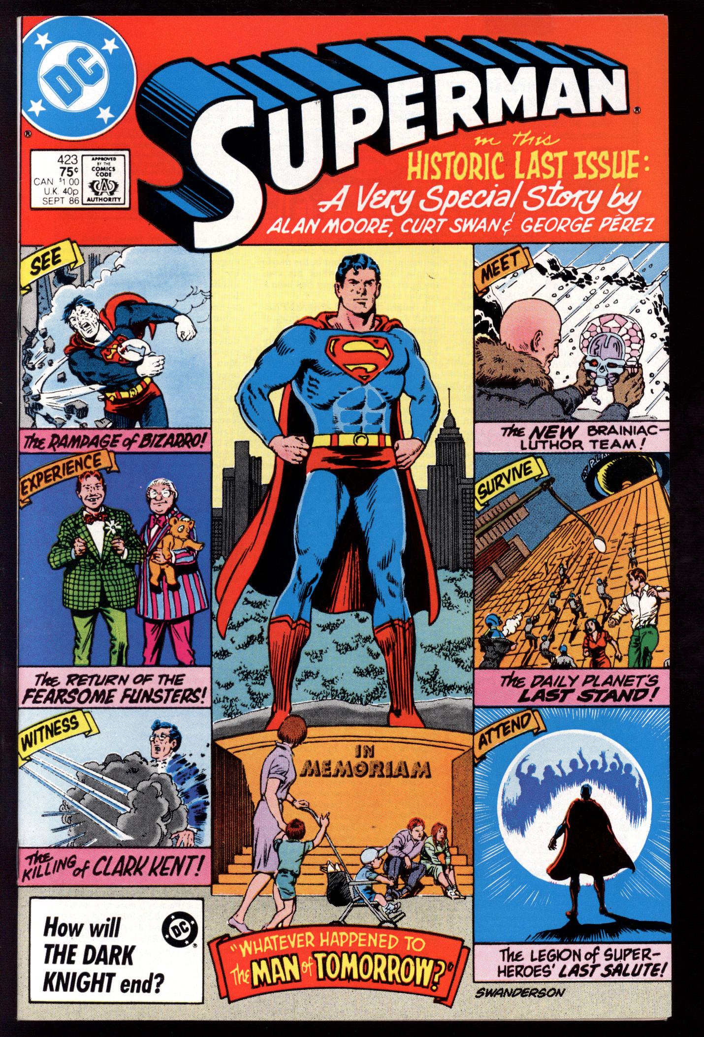 SUPERMAN Front Cover
