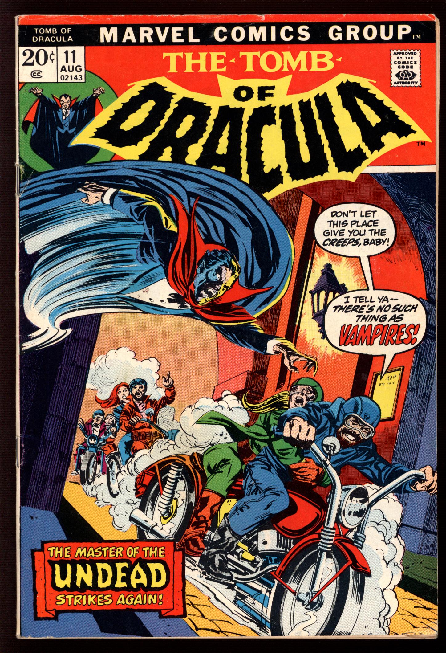 TOMB OF DRACULA Front Cover