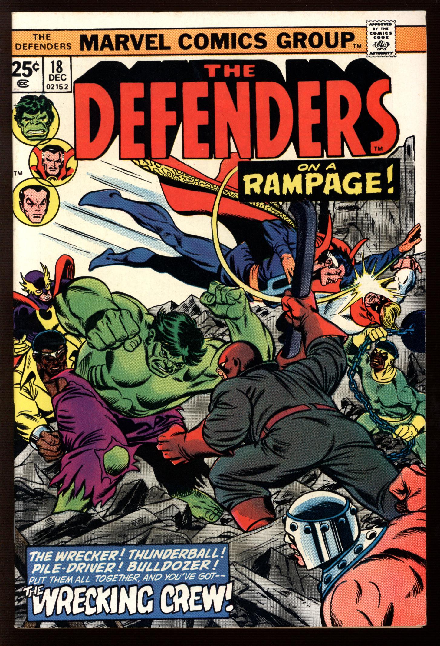 DEFENDERS Front Cover