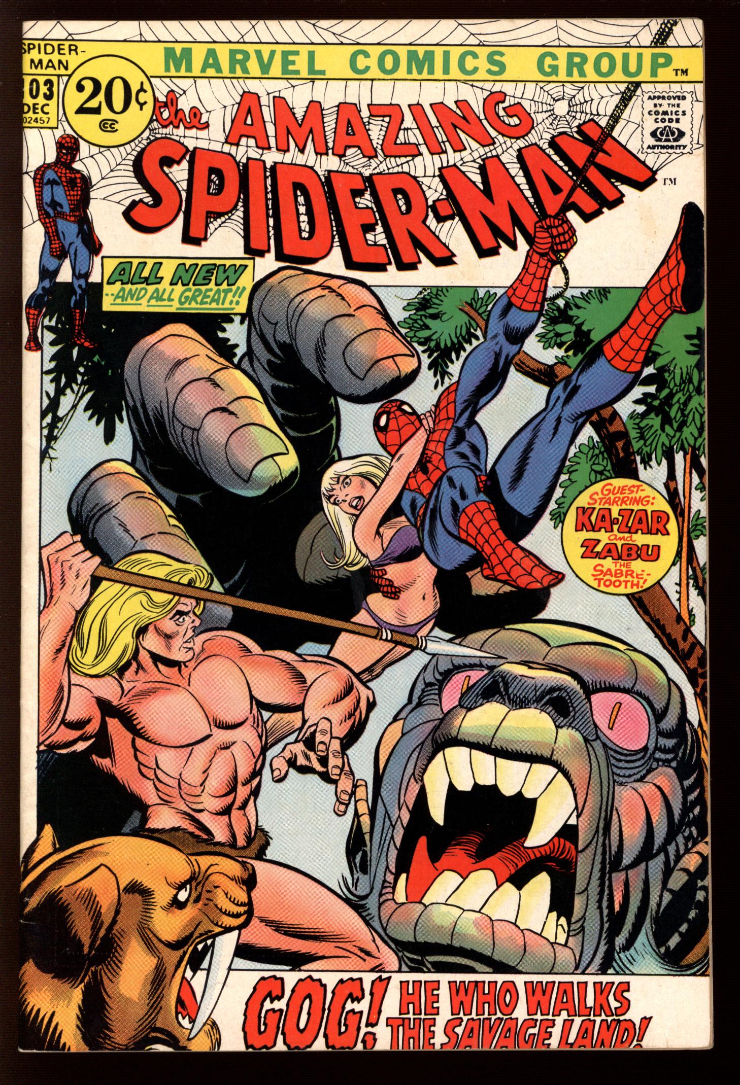 AMAZING SPIDER-MAN Front Cover