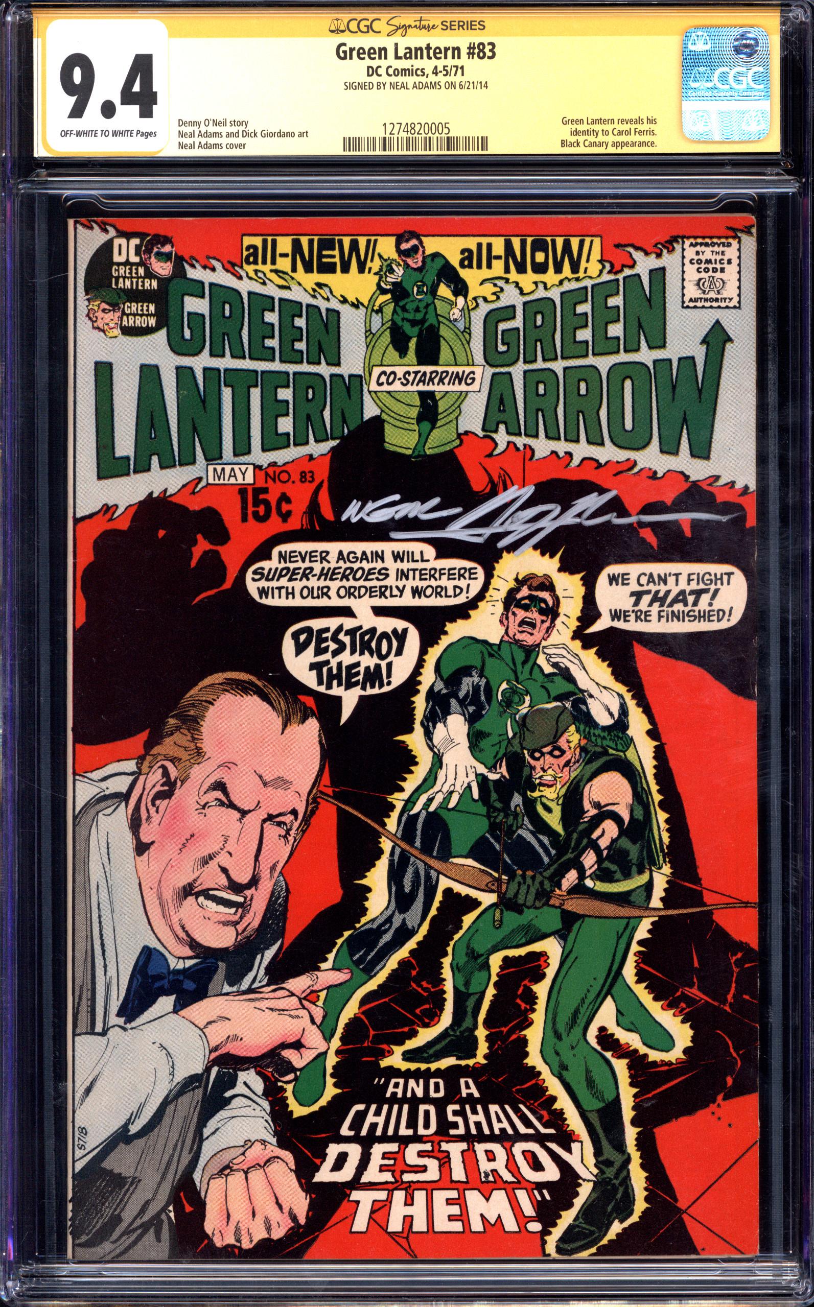 GREEN LANTERN Front Cover