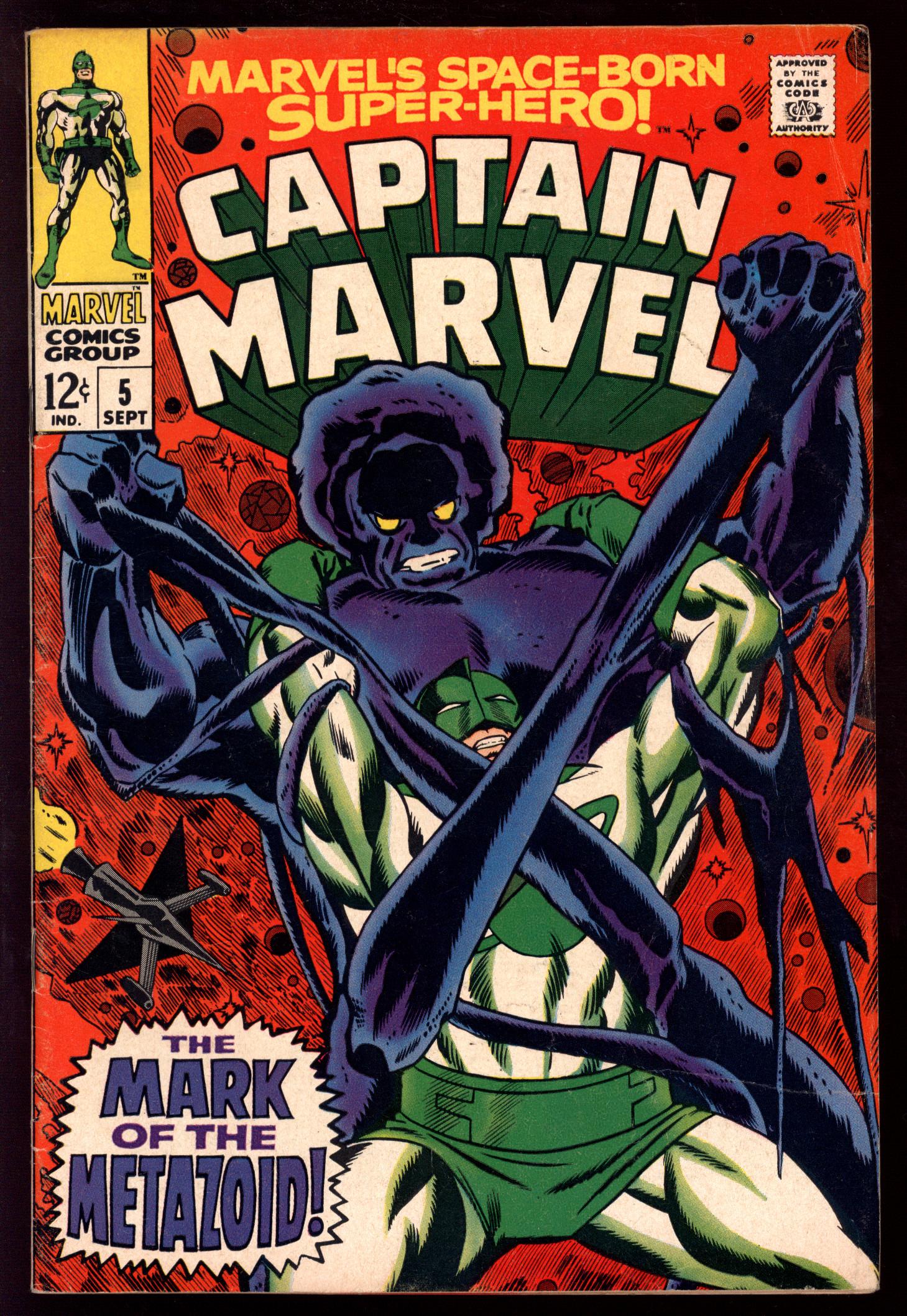 CAPTAIN MARVEL Front Cover