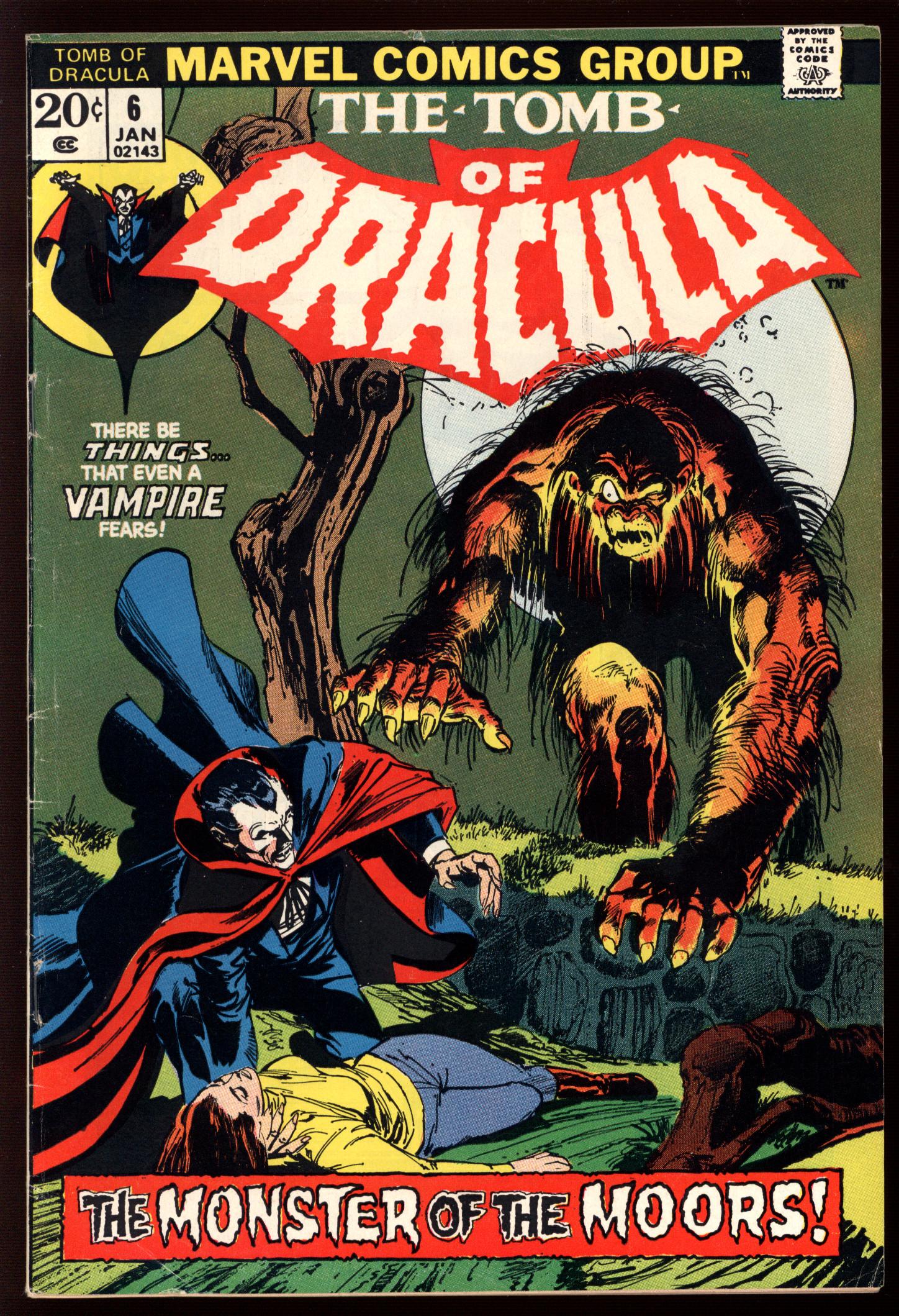 TOMB OF DRACULA Front Cover