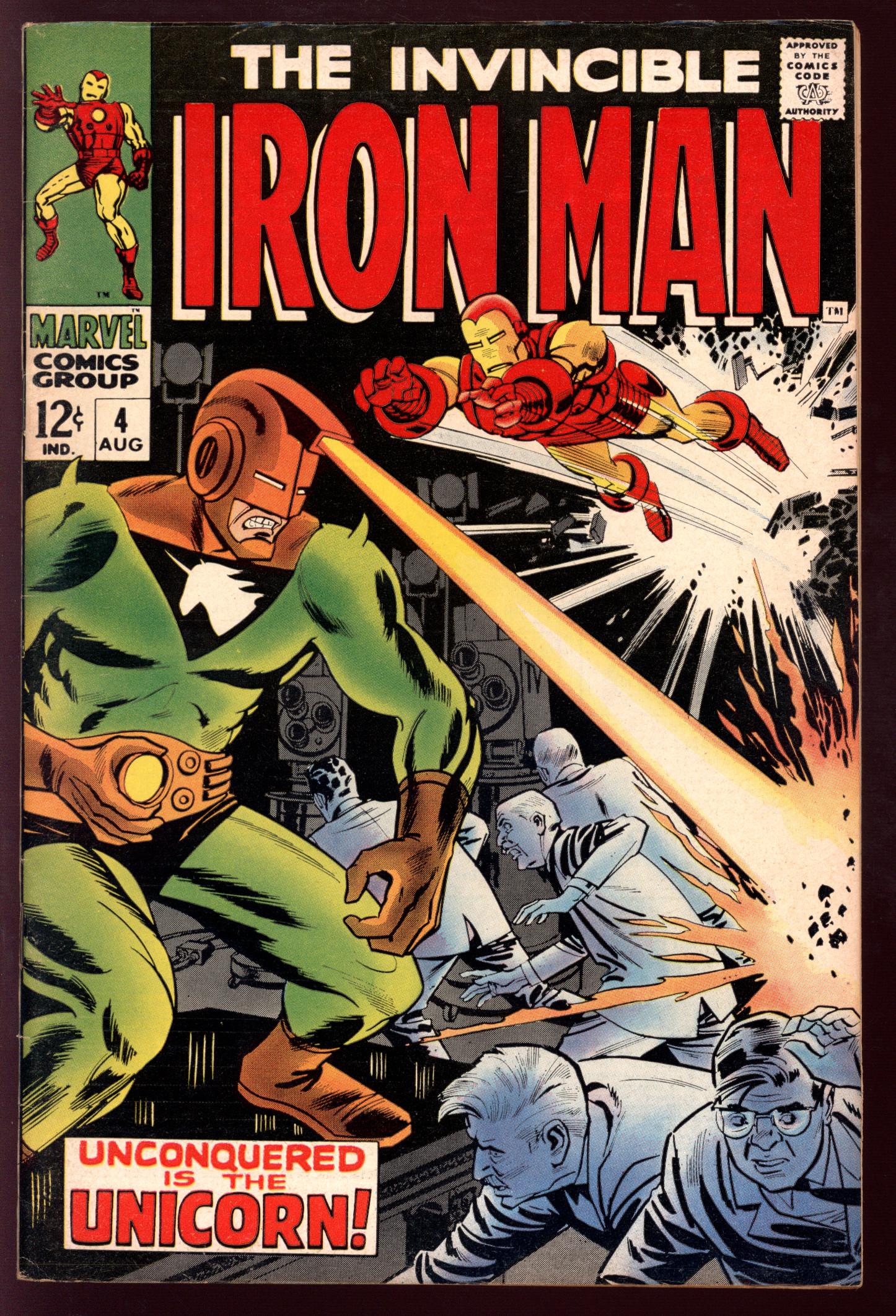 IRON MAN Front Cover