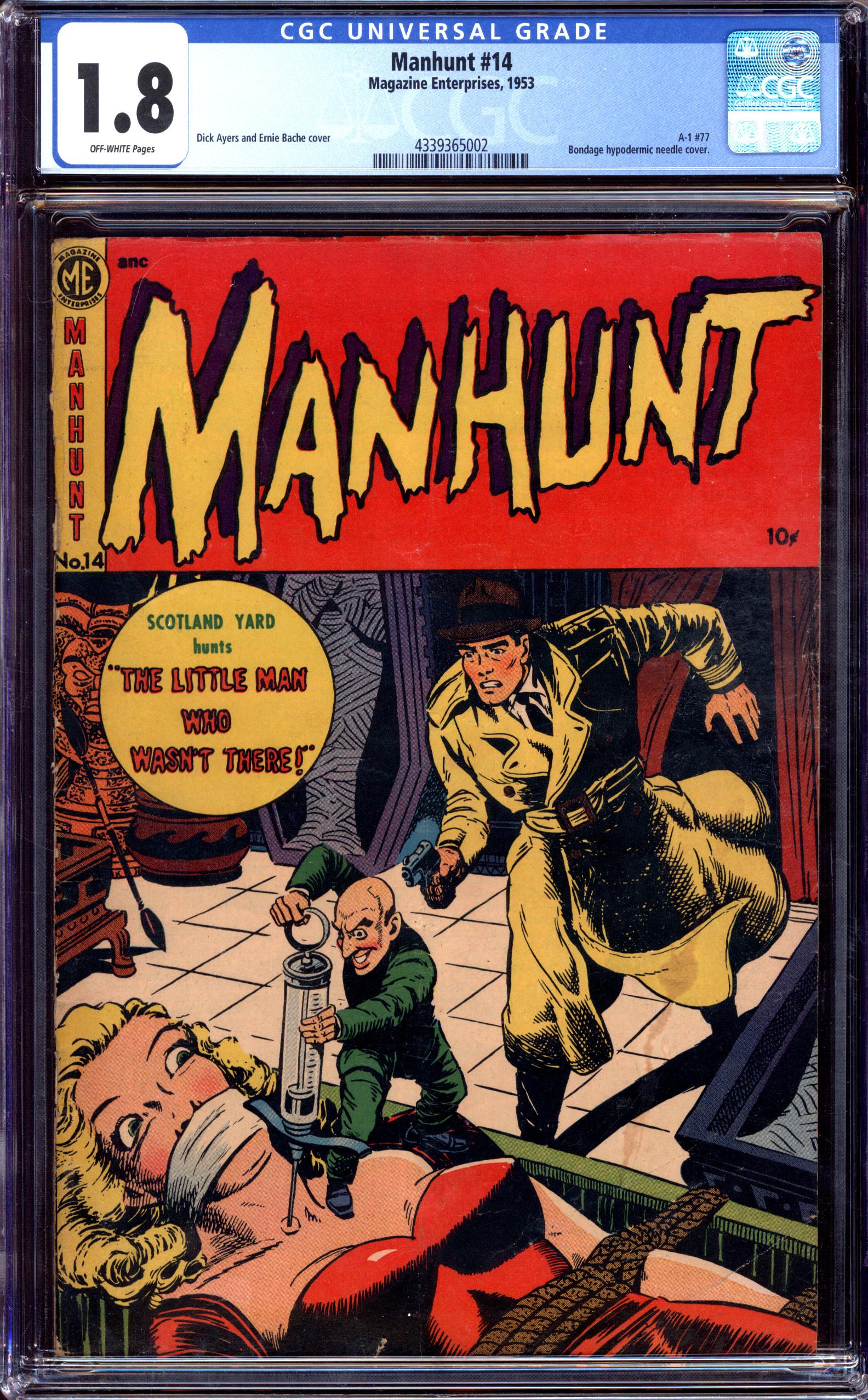 MANHUNT Front Cover