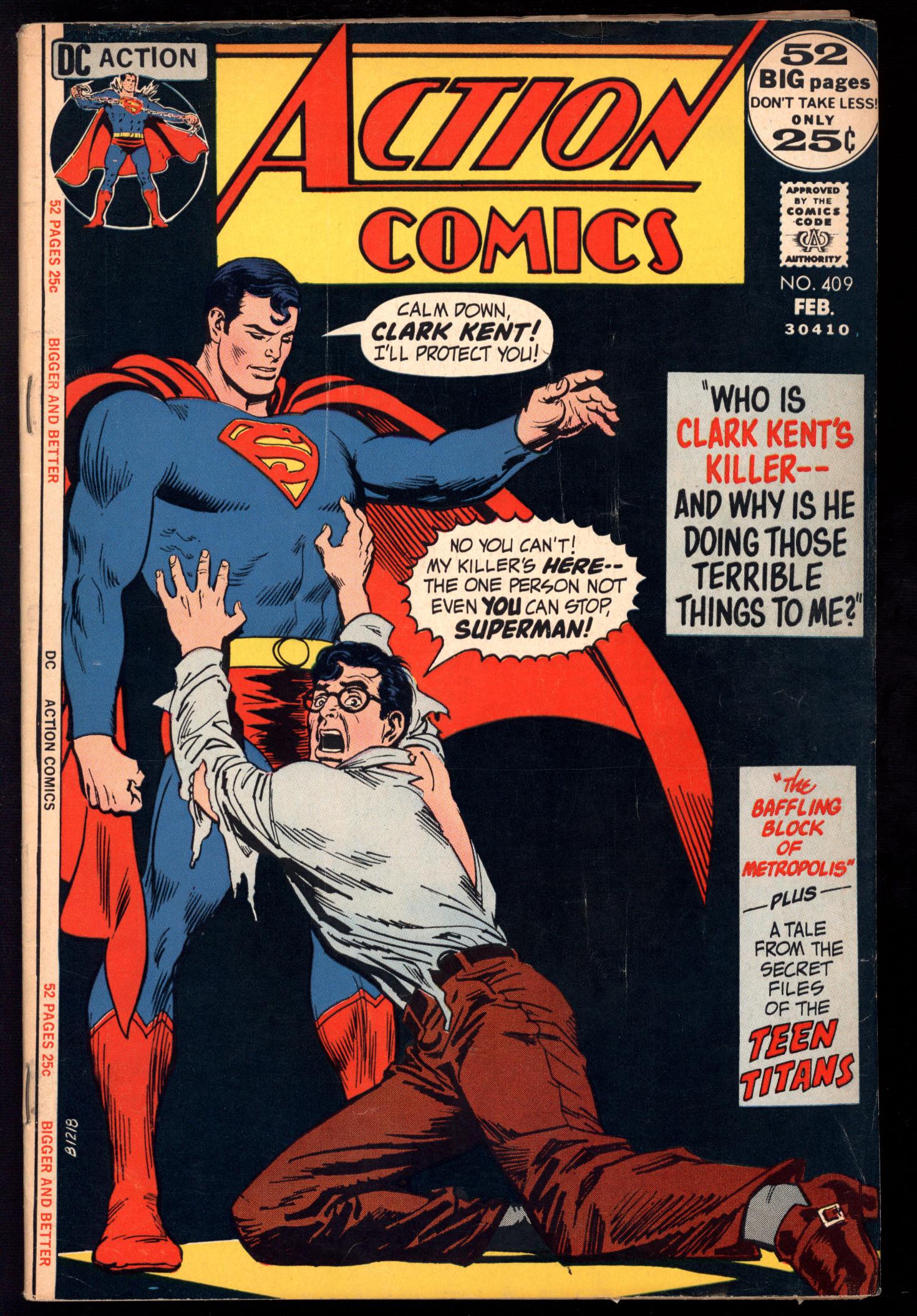 ACTION COMICS Front Cover