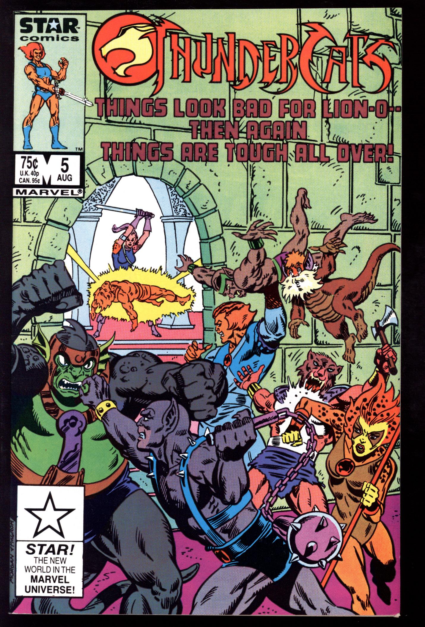 THUNDERCATS Front Cover