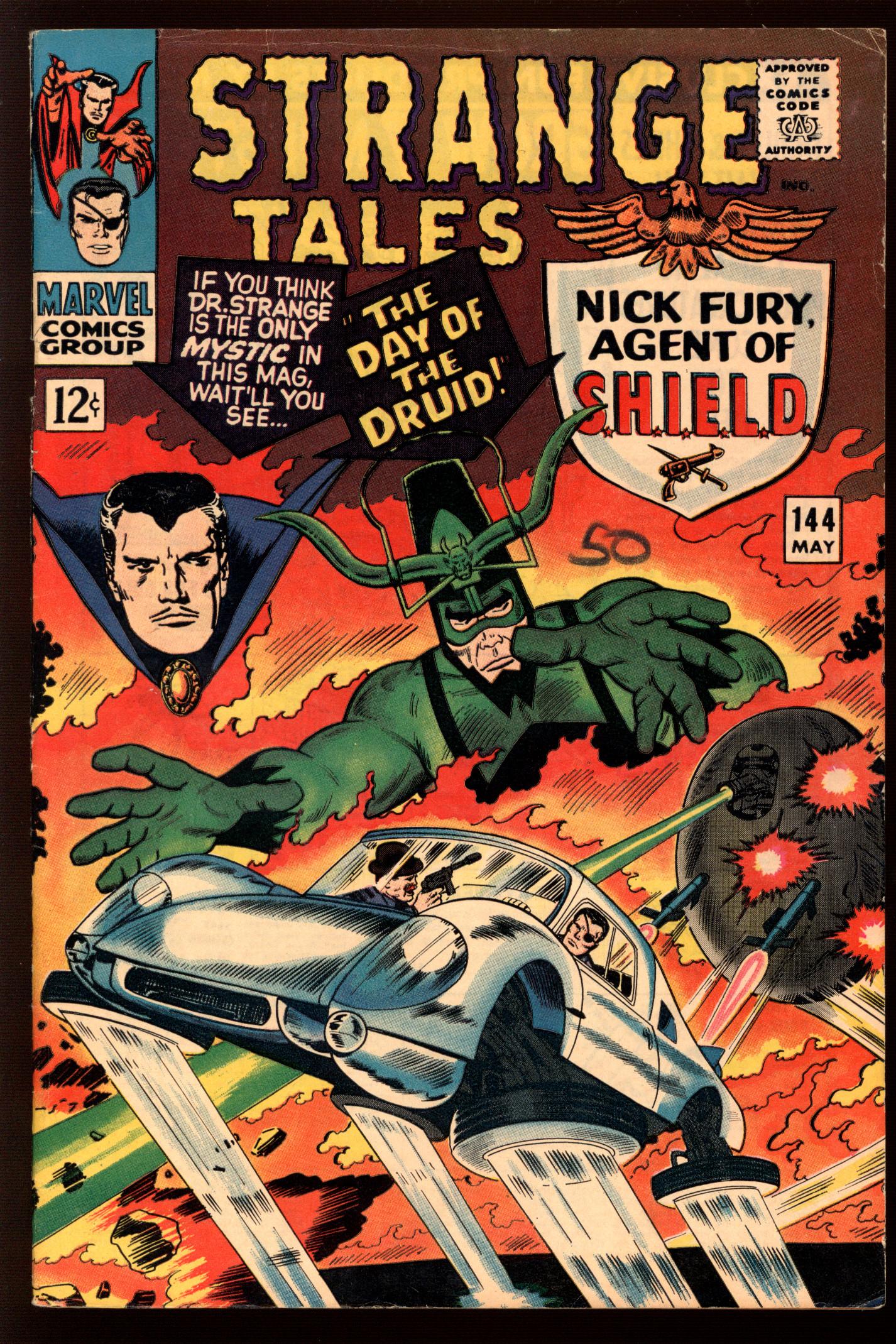 STRANGE TALES Front Cover