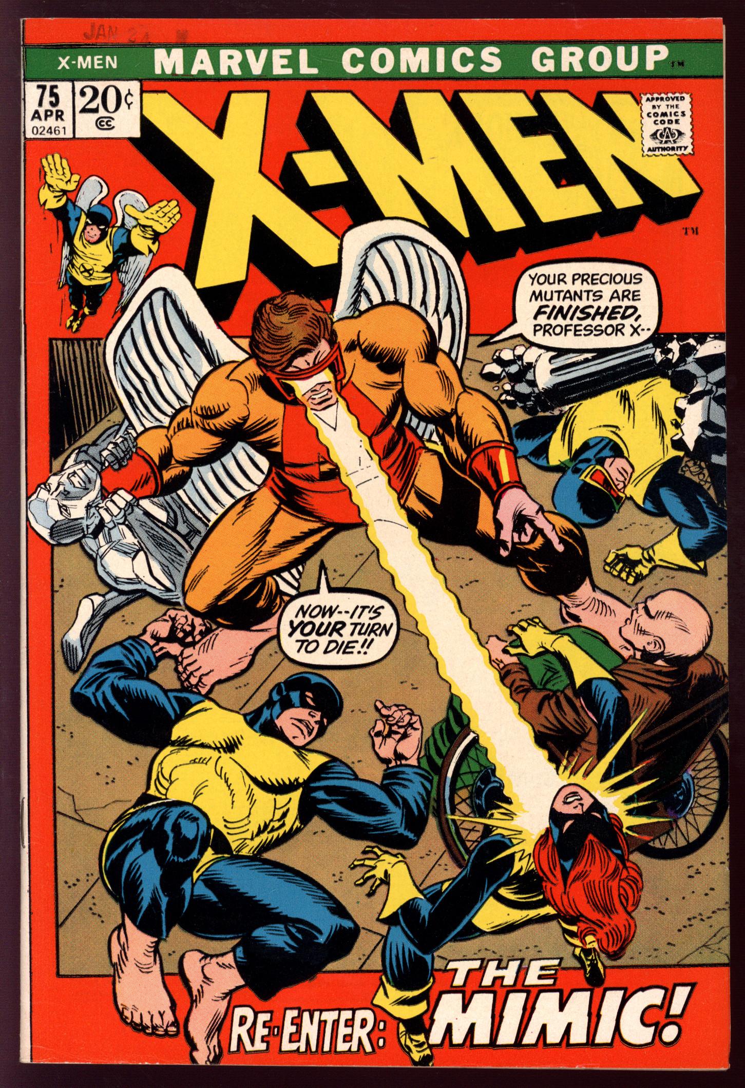 X-MEN Front Cover