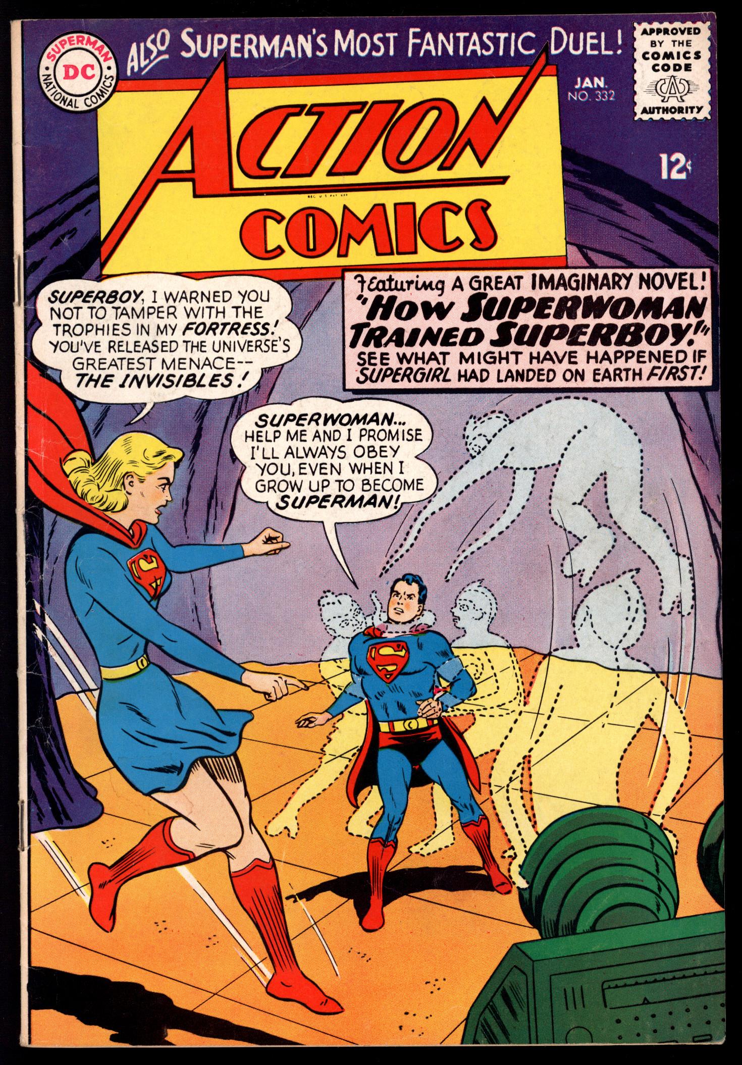 ACTION COMICS Front Cover