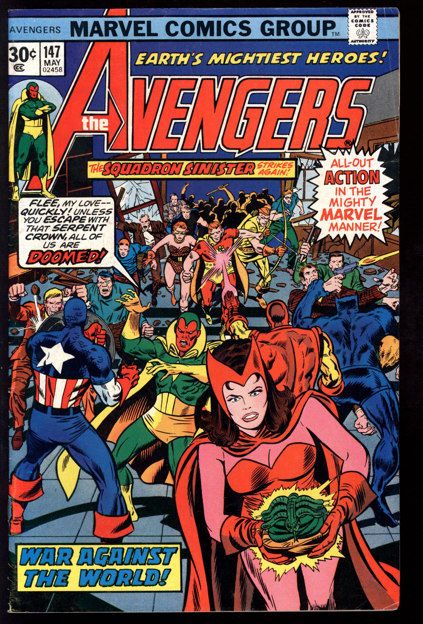AVENGERS Front Cover