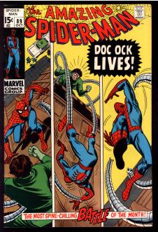 AMAZING SPIDER-MAN #89 7.5 front cover