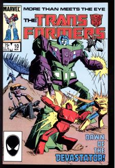 TRANSFORMERS #10 6.5 front cover