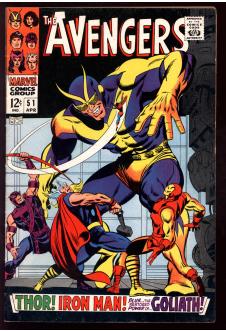 AVENGERS #51 5.5 front cover