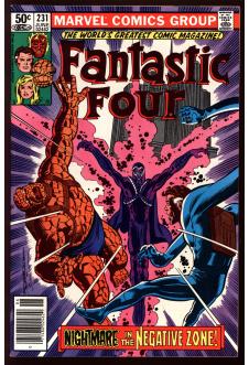 FANTASTIC FOUR #231 9.0 MARK JEWELERS front cover