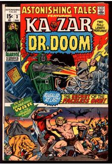 ASTONISHING TALES #3 6.0 front cover