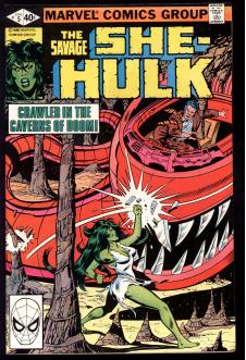 SAVAGE SHE-HULK #5 6.5 front cover