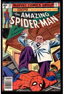AMAZING SPIDER-MAN #197 5.0 MARK JEWELERS front cover