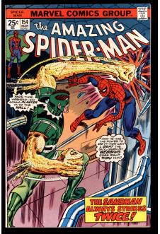 AMAZING SPIDER-MAN #154 7.5 front cover