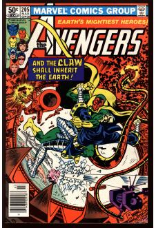 AVENGERS #205 6.0 MARK JEWELERS front cover