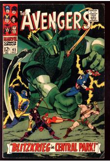 AVENGERS #45 5.0 front cover