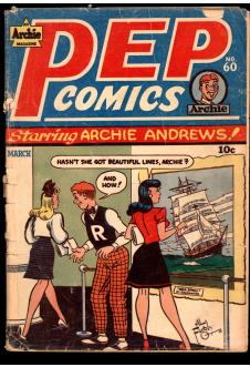 PEP COMICS #60 1.0 front cover