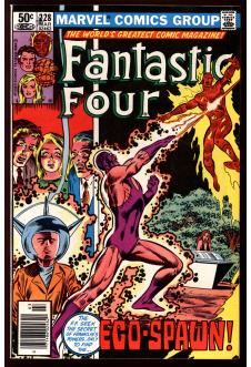 FANTASTIC FOUR #228 7.5 MARK JEWELERS front cover